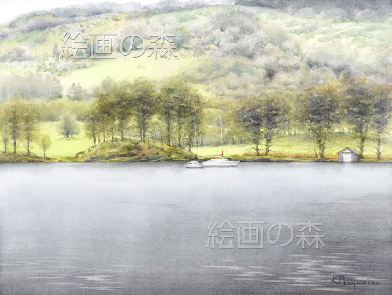 湖畔拡大