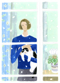 雪の日