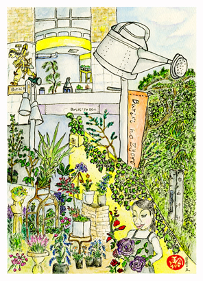 自由が丘の花店