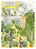 自由が丘の花店
