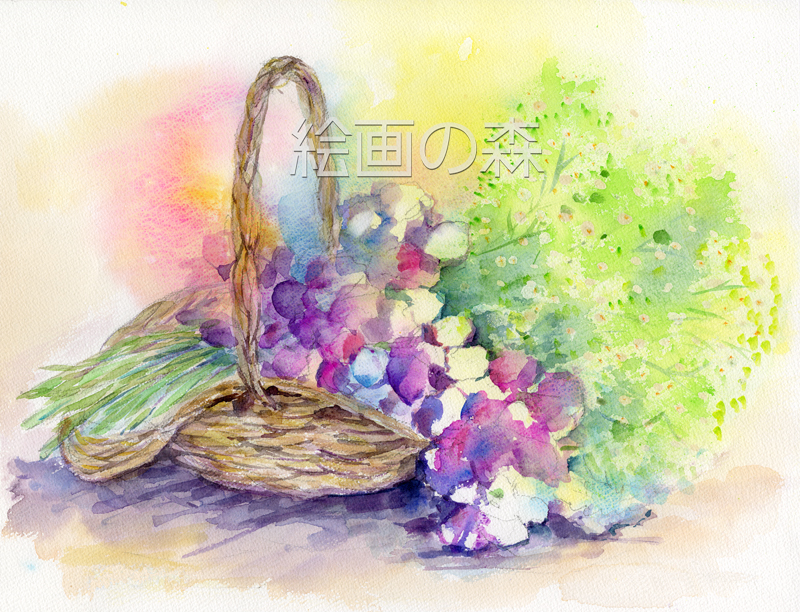 花かご拡大