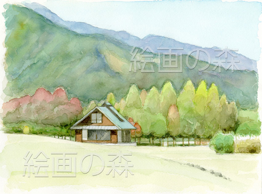 安曇野ちひろ公園拡大
