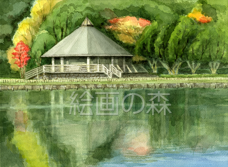 千葉公園蓮華亭