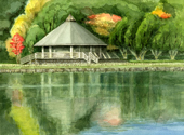 千葉公園蓮華亭